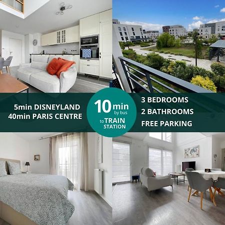 Le Colisee - Appartement Duplex Pour 6 A Disneyland Paris مونتِفرا المظهر الخارجي الصورة